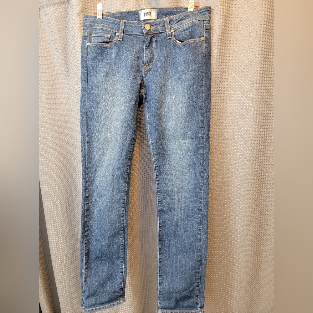 NWOT Anthropologie PAIGE Skyline Ankle Peg Size 29 - Picture 1 of 6